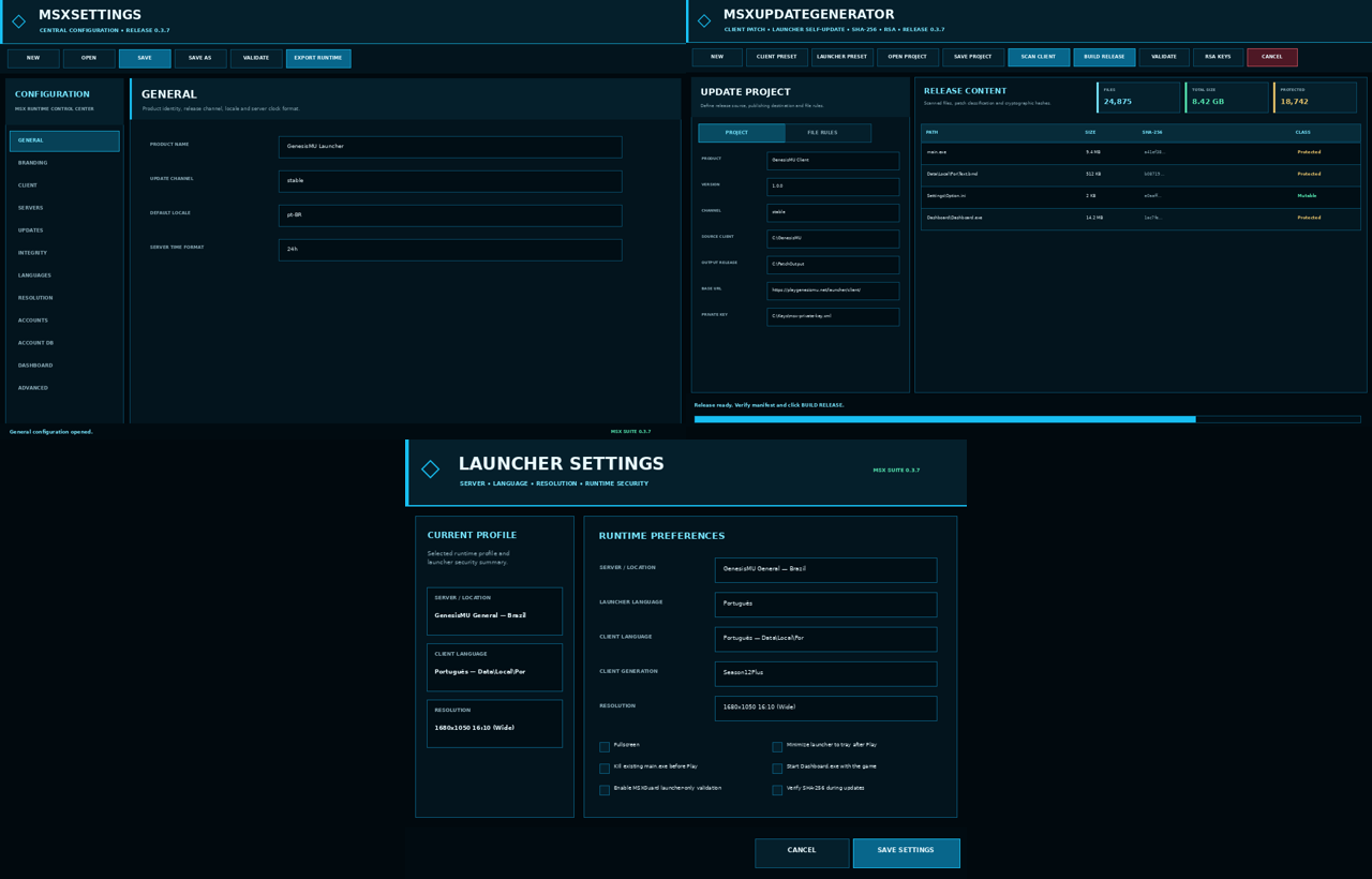 MSXCODEX product interface